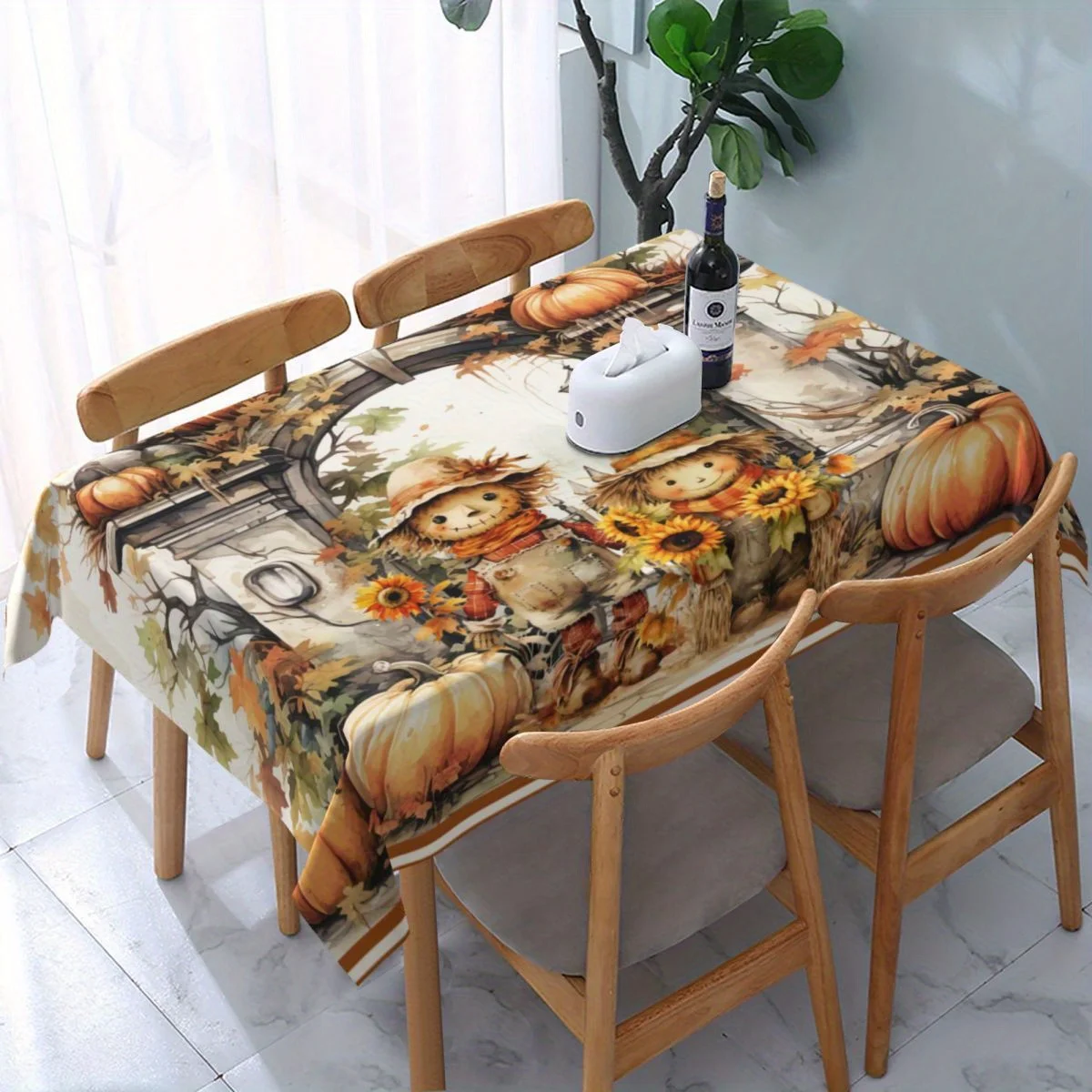 1 Set of Harvest Season Hayman Pumpkin Happy Autumn Restaurantzyc