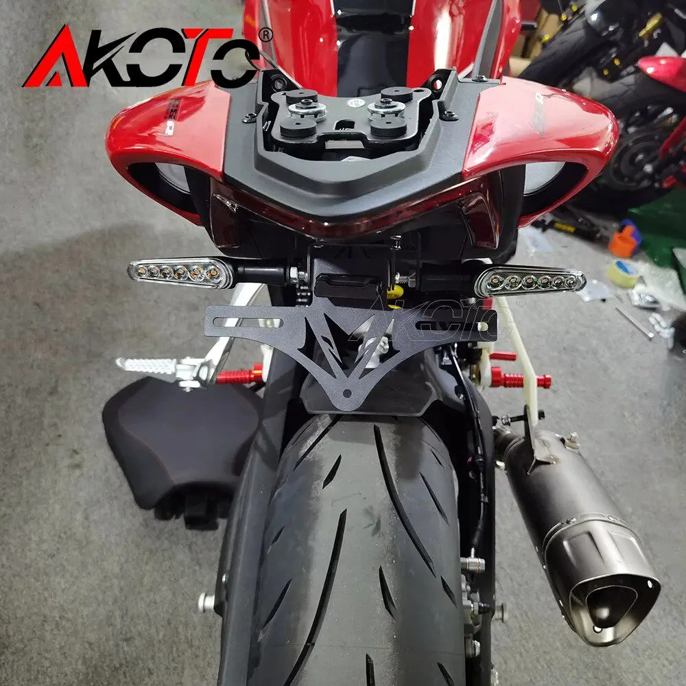 NEW Parts FOR QJMOTOR SRK600RR SRK680RS SRK 600RR 680RS Motorcycle Tail Tidy Fender Eliminator Foldable License Plate Holder