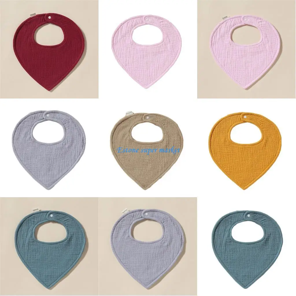 

090b Baby Bandana Drool Bibs для мальчиков девочки для мальчиков для прорезывания зубов и слюни хлопковые нагрудники для малыш