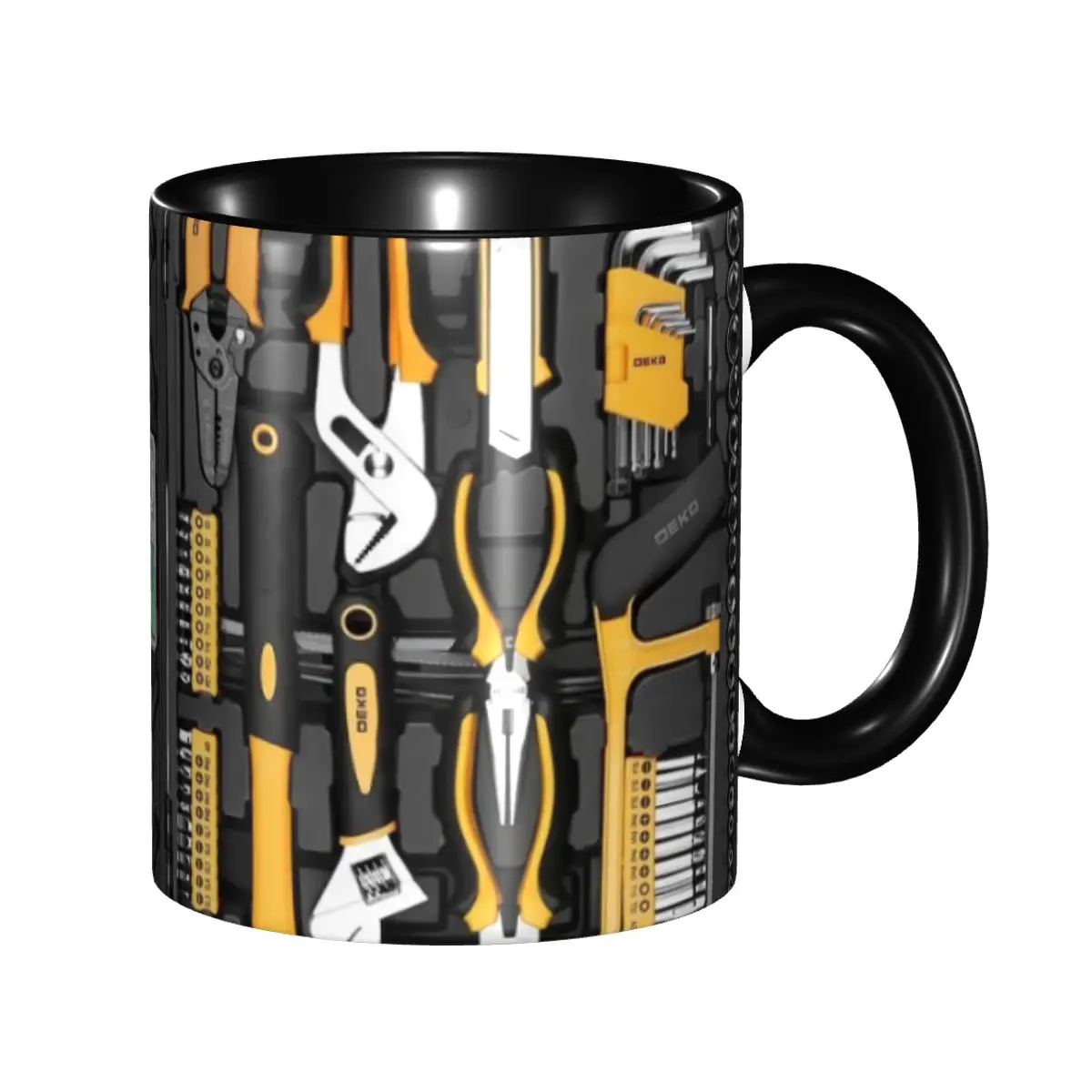 

Personalized Mechanics Large Toolbox Mugs DIY Mechanic Ceramic Milk Tea Coffee Cup