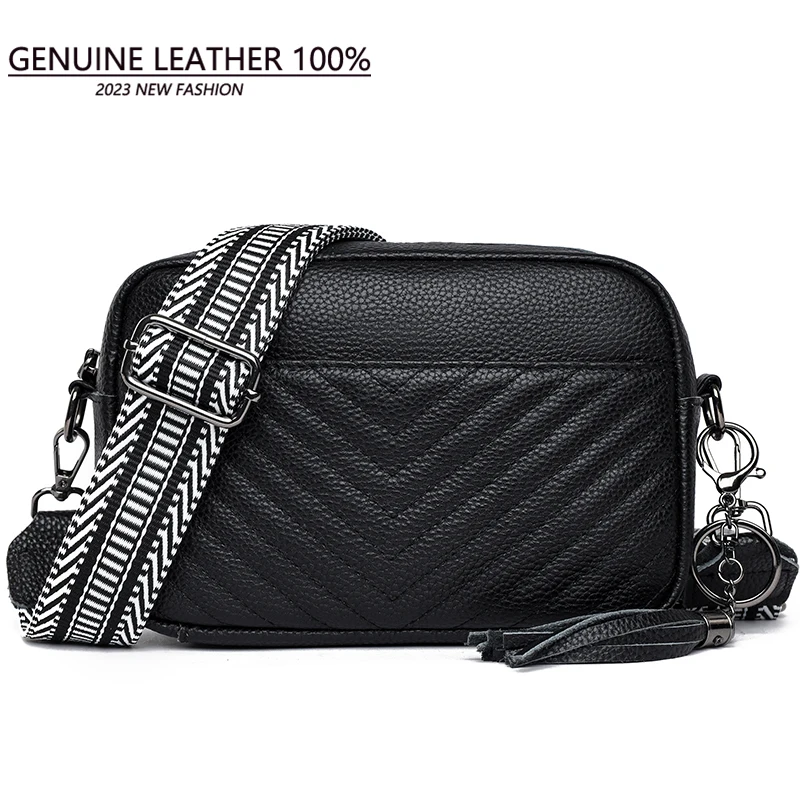 Women Bag 100%Genuine Cowhide Crossbody bag for women Leather Shoulder Bags Sac a main luxury Bags Womens High Quality Shell bug