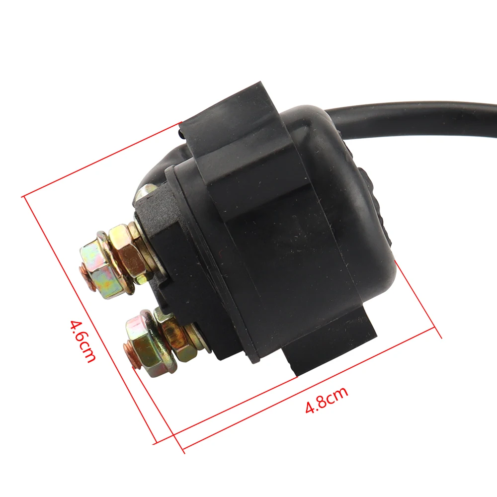 Motorcycle 12V Starter Electromagnetic Relay 2 Pin GY6 50cc 110cc 125cc 150cc ATV Dirt Bike Scooter Moped Replacement Parts