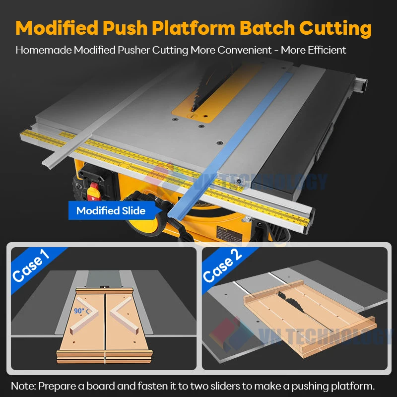 8 Inch Multifunctional Table Saw Portable Electric Cutting Machine Household Woodworking Board Dust-Free Cut Table 220V