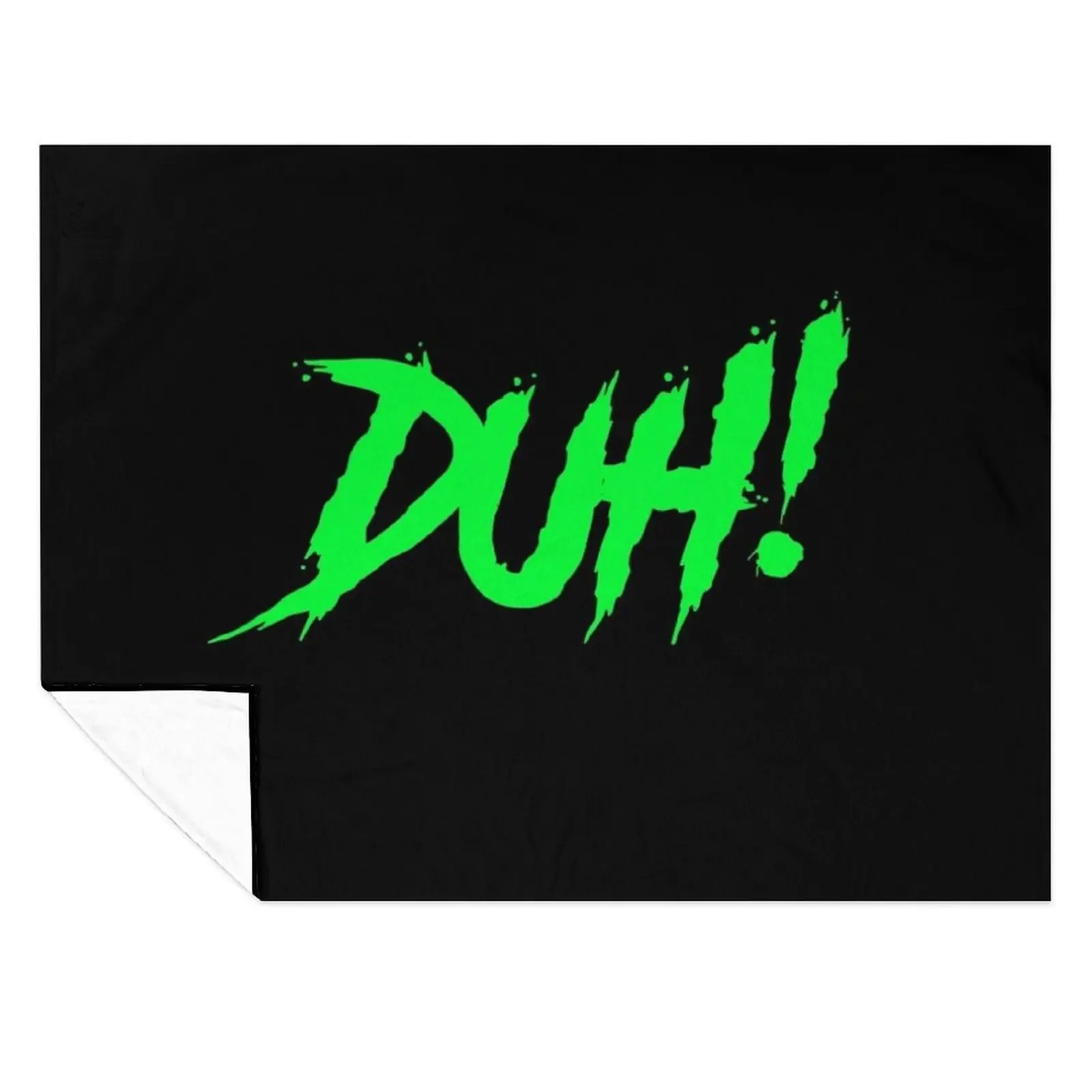 

DUH! Throw Blanket Kid'S for sofa Furry Tourist Blankets