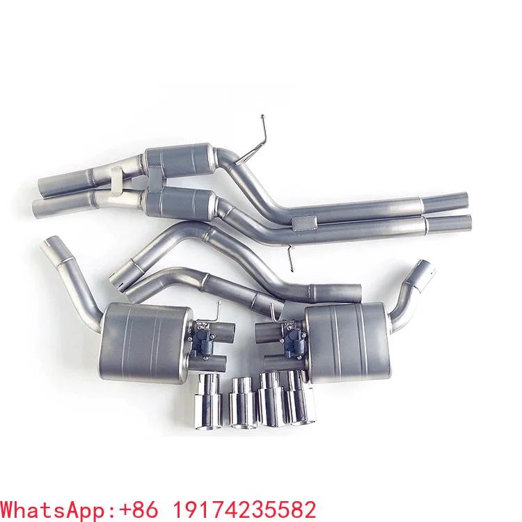 

Stainless Steel Valved Catback Exhaust System for Audi A6 C7 2.8T 3.0T