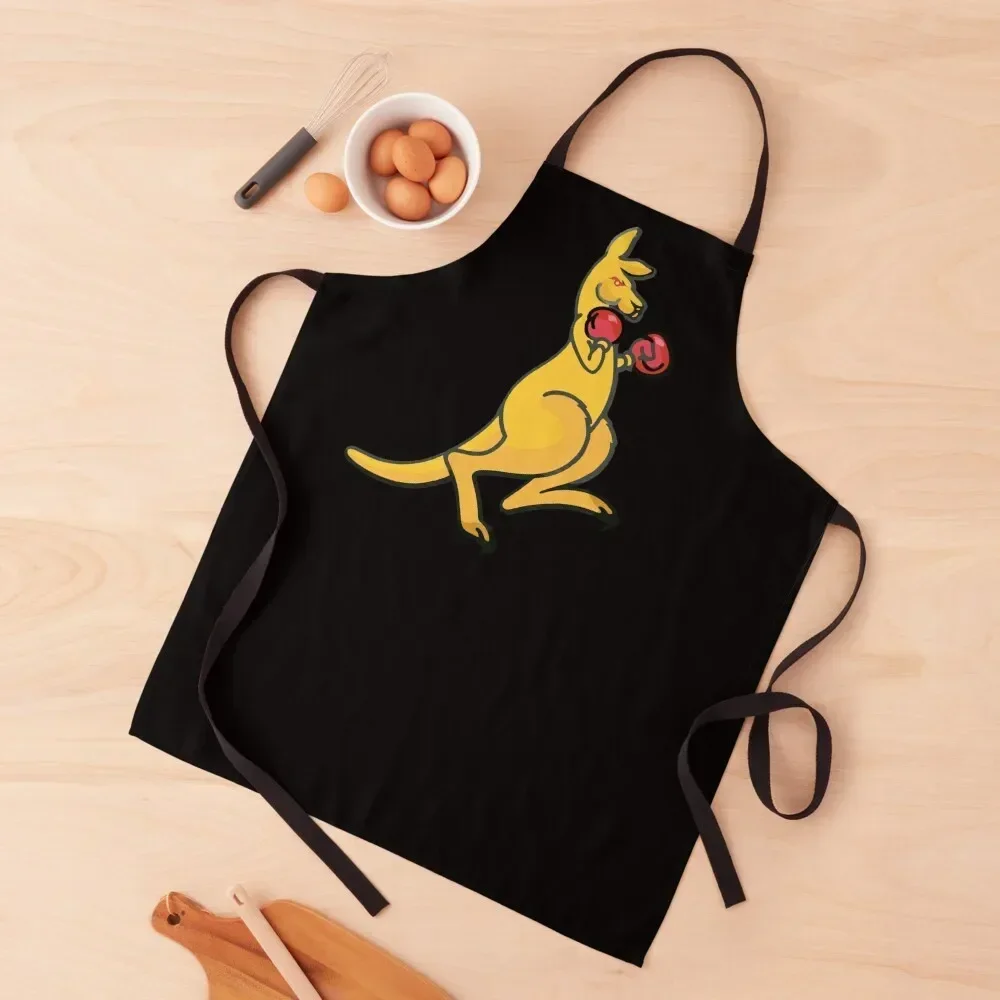 

The Yellow Boxing Australian Kangaroo Apron chef for man Kitchens For Men Apron