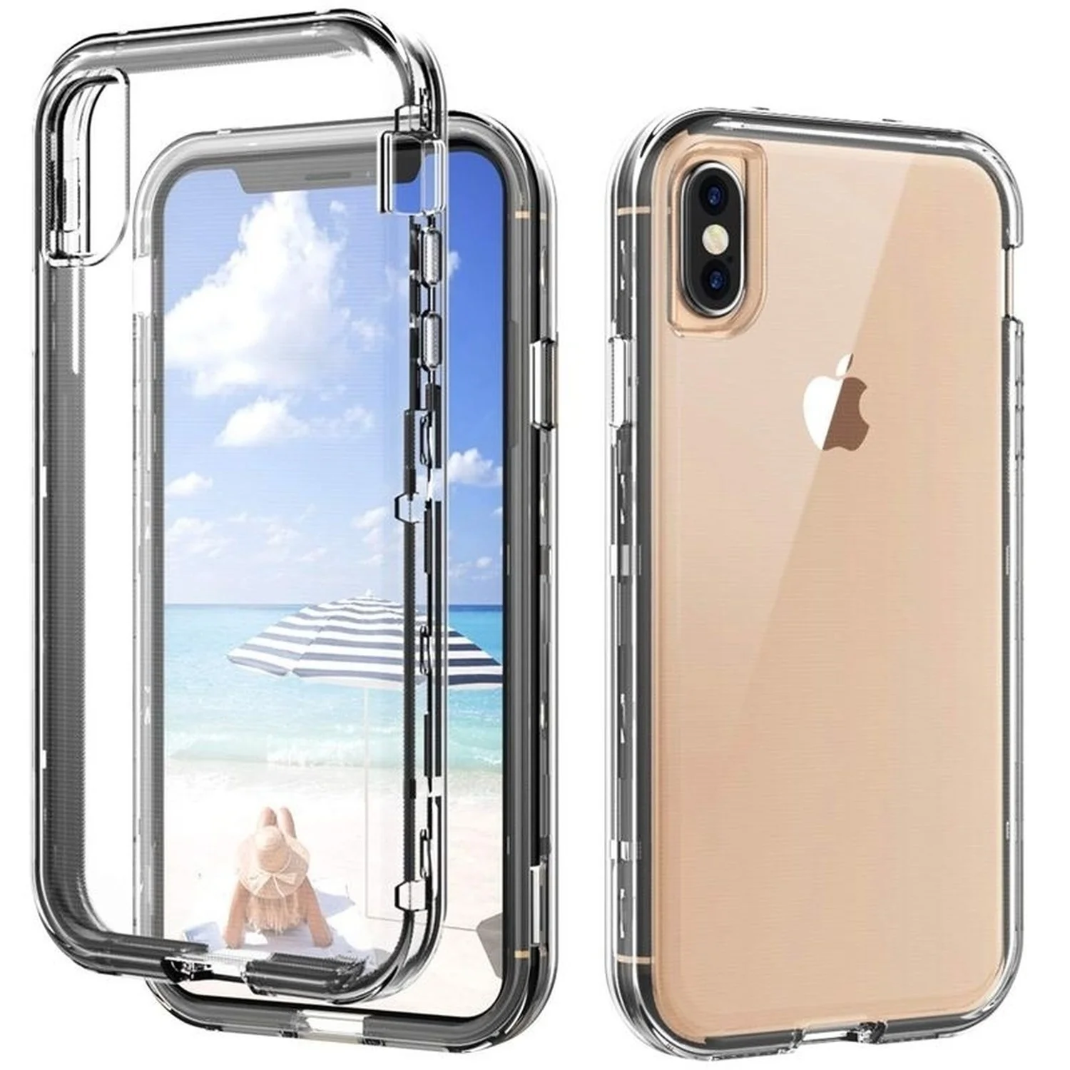 Clear Soft TPU Transparent Shockproof iPhone Cases for iPhone 12 Mini PRO Max iPhone11 XS MAX 7 8 6s plus Back Cases