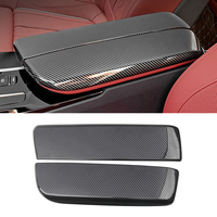 2Pcs/Set Car Interior Center Armrest Box Panel Switch Button Cover Accessories For BMW 5 6 Series GT 18- 22 525li 530li