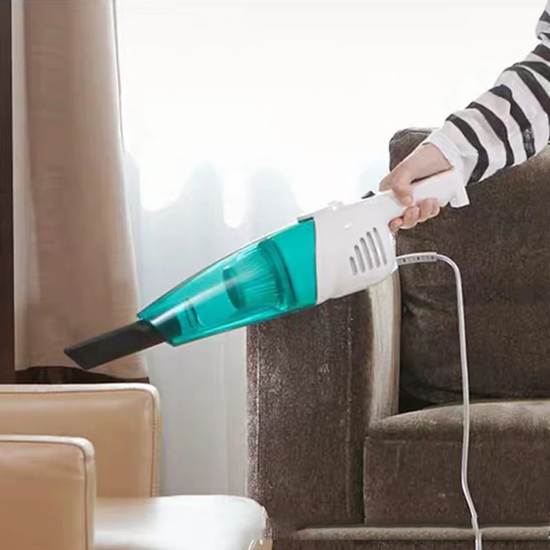 Vertical Handheld Vacuum Cleaner 16000Pa HEPA Filtration Carpet Keyboard Vacuum Cleaner Portable Hair Dust Collector Removal