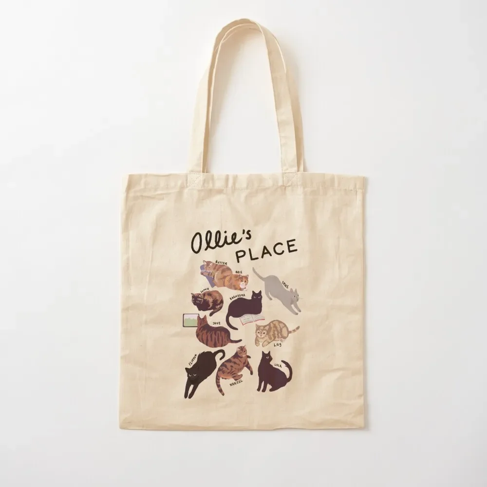 

Ollie's Place Print Tote Bag Candy bags Canvas shoulder bag shopper bags for women Bag