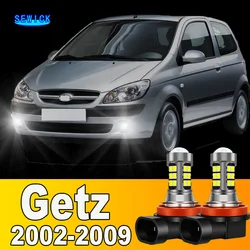 Front Fog Light Bulb Accessories 2pcs LED For Hyundai Getz 2002 2003 2004 2005 2006 2007 2008 2009