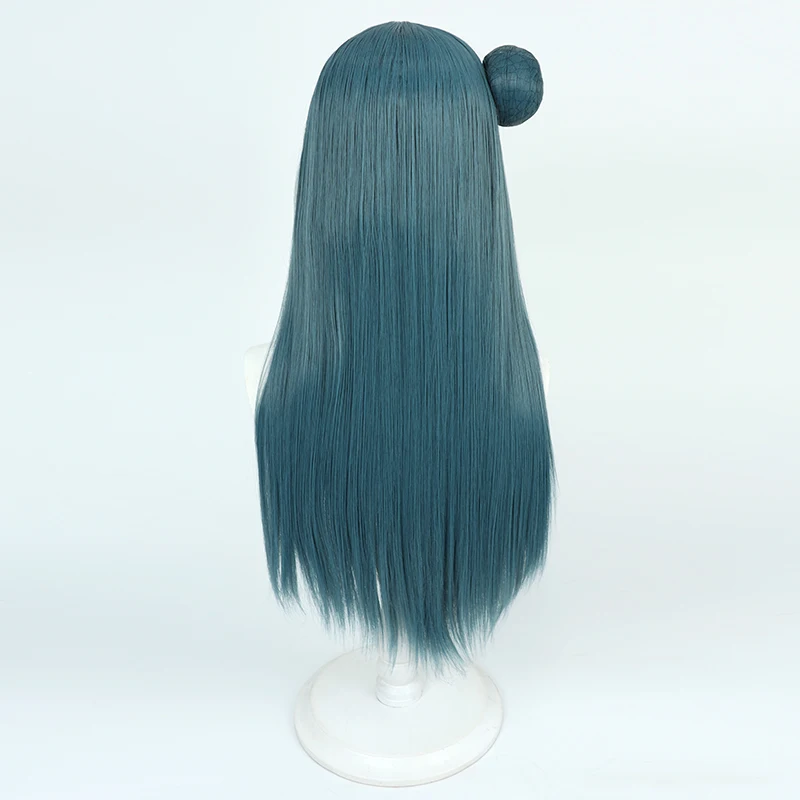 Anime LoveLive!Sunshine! Tsushima Yoshiko Cosplay Wig Adult Women Long Stright Heat Resistant Synthetic Hair Wigs Halloween Prop