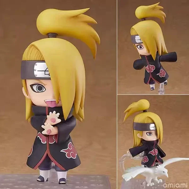 Nendoroid 820 Uchiha Itachi 1481 Deidara Chibi Action Figure Naruto Shippuden Akatsuki Figures Set Anime Model Ornament Toy Gift view 2
