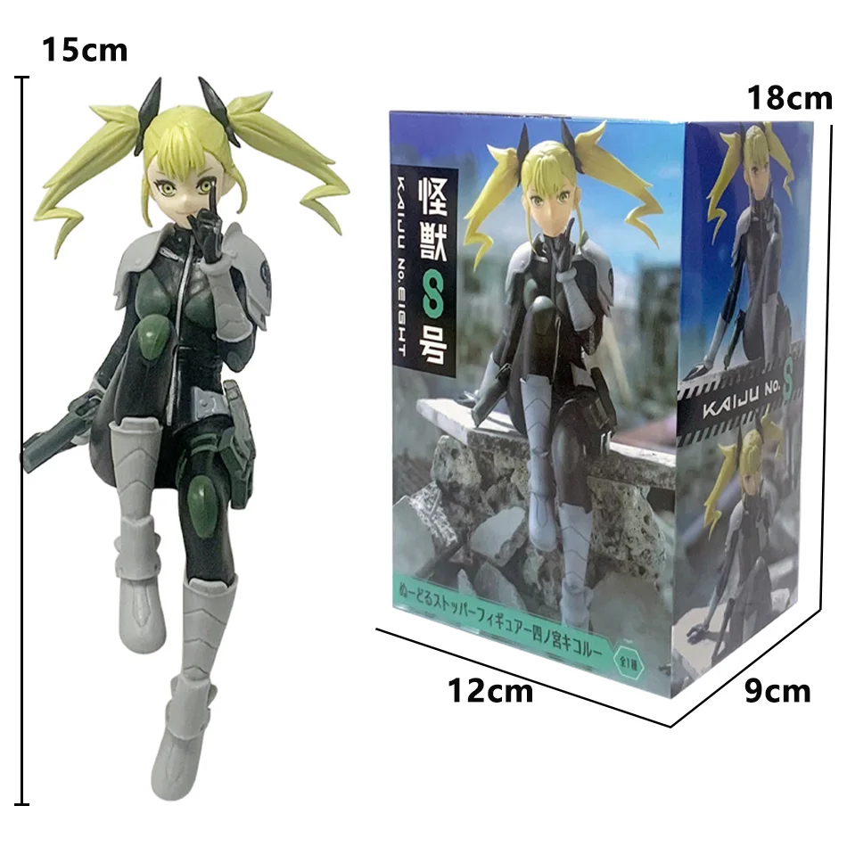 Figura de anime Kaiju No. de 18-19 cm. 8 Yamiwina Hibino Kafka modelo de ação colección de juguetes de Pvc acessórios de escri