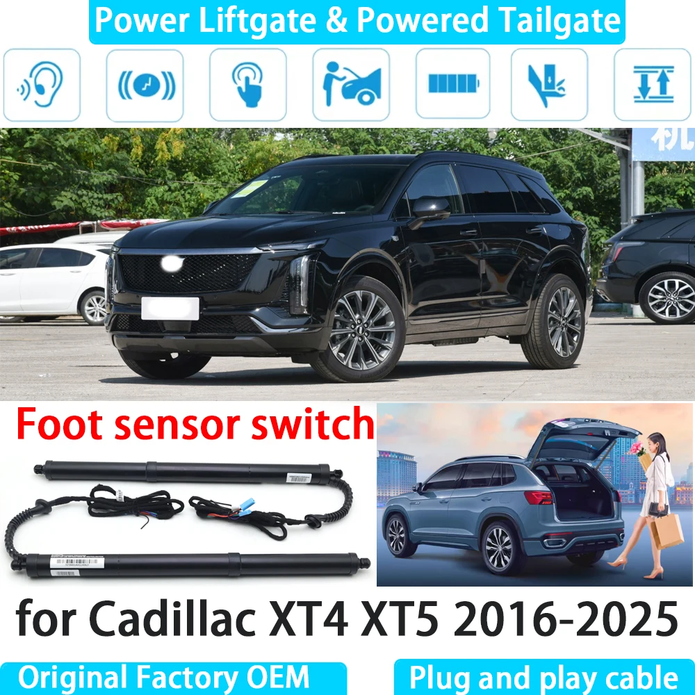 

for Cadillac XT4 XT5 2016-2025 Automatic Electric Power Liftgate Powered Tailgate Strut Tail Gate Lift System
