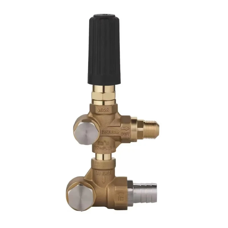 250 bar flow 25L/min high pressure washer adjustable pressure regulator