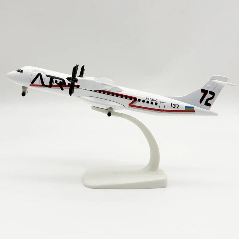 8 Inch Scale Aircraft 20cm ATR Series Model Planes Replica Alloy Material Collectible Miniatures Airplane Diecast Adults Fun Gif