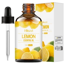 Lemon essential oil for humidifiers, aromatherapy machines, massage, skin care, body care, suitable for all skin types