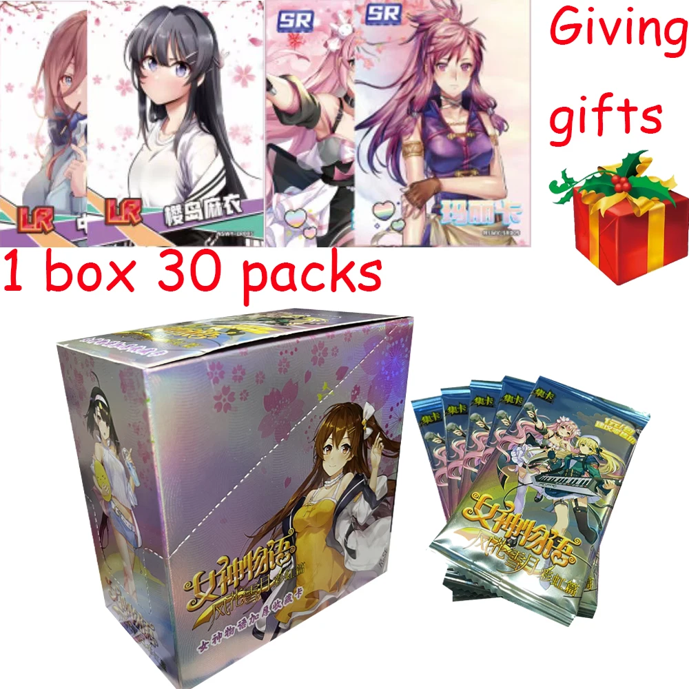 Goddess Story Collection Cards Promo Packs Tcg Booster Box Bikini Rare Anime Table Playing Game Board Cards