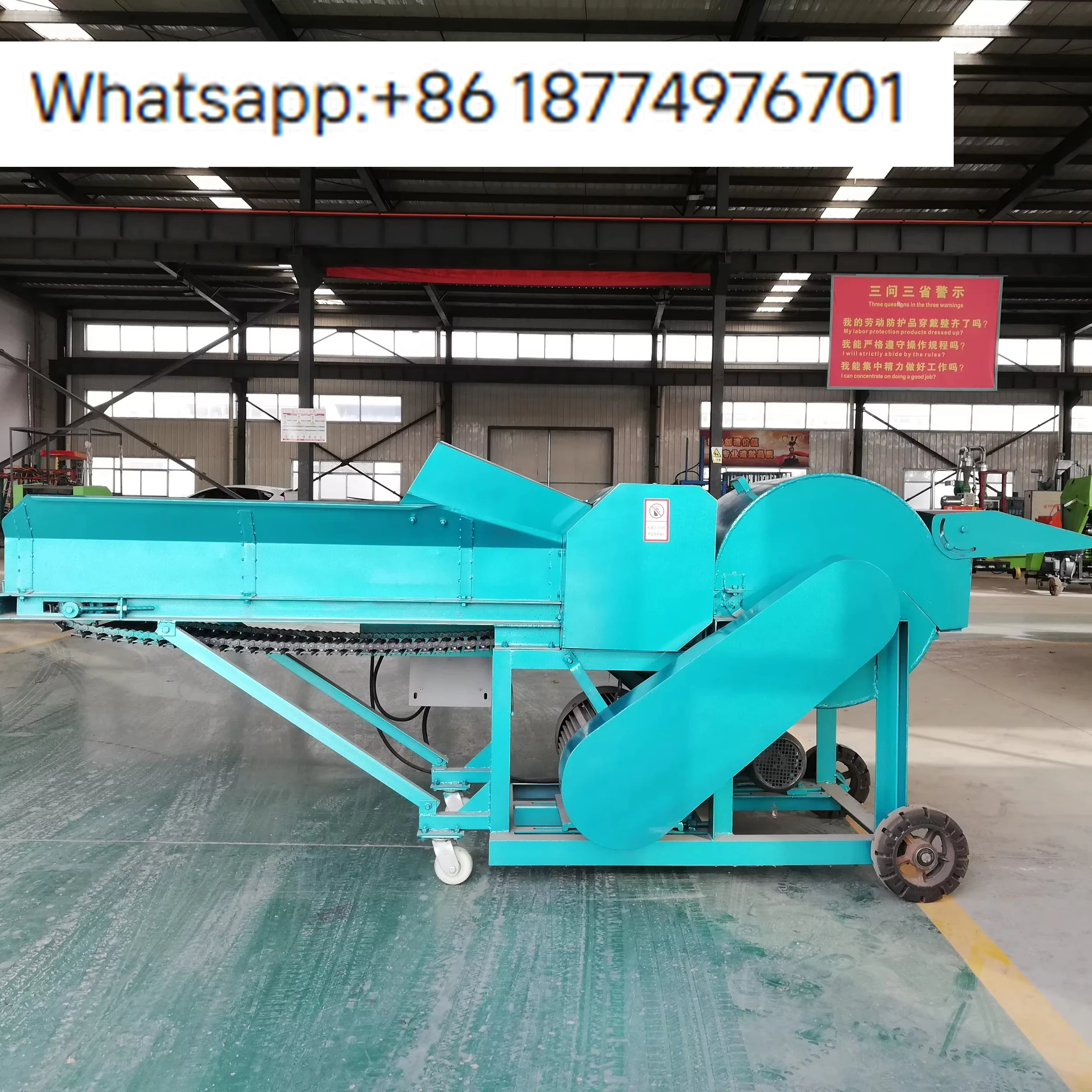 

Xinlian New Multifunctional Stainless Steel Feed Processing Machine 5 Ton/H Capacity Corn Stalk Forage Silage Shredder Farm