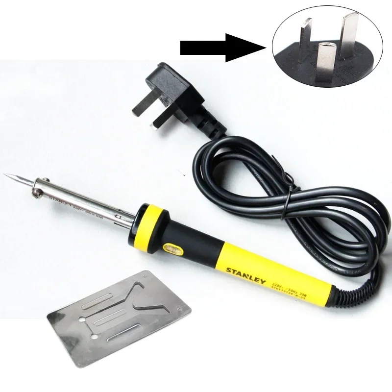 Stanley 1 piece excellent quality external heating electric soldering iron irons with stand 30W 40W 50W 60W welding tools