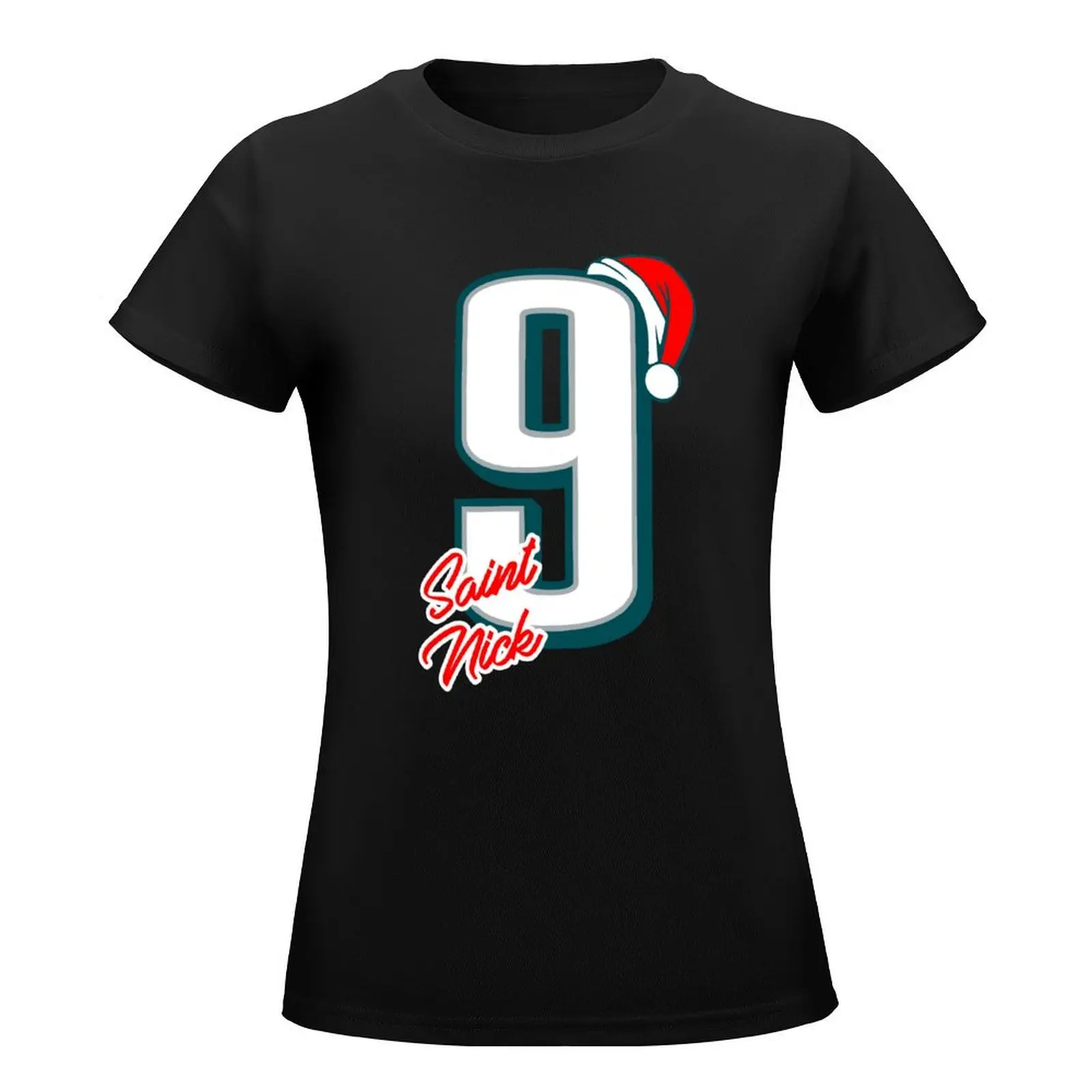 St Nick Foles 3 T-Shirt cute clothes plain kawaii clothes female Top Women