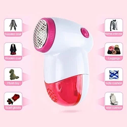 Electric Fabric Shaver Lint Remover Mini Portable Clothes Bobble Fluff Shaver Debobbler Battery Operated Trimmer Machine