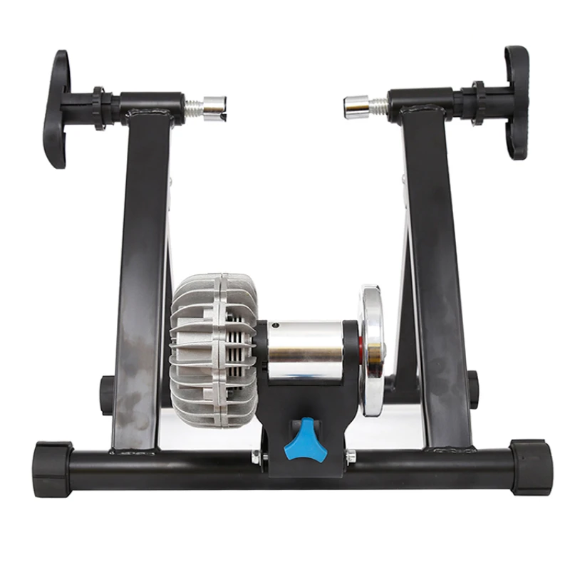 Stainless Steel Indoor Trainer w/Fluid Flywheel,Noise Reduction, Progressive Resistance