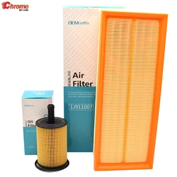 Air Oil Filter Combo For Skoda Octavia 2 1Z3 2004 - 2013 / Audi A3 Hatchback 8P1 2003 - 2012 / Seat Altea MPV 5P1 2004 - 2019