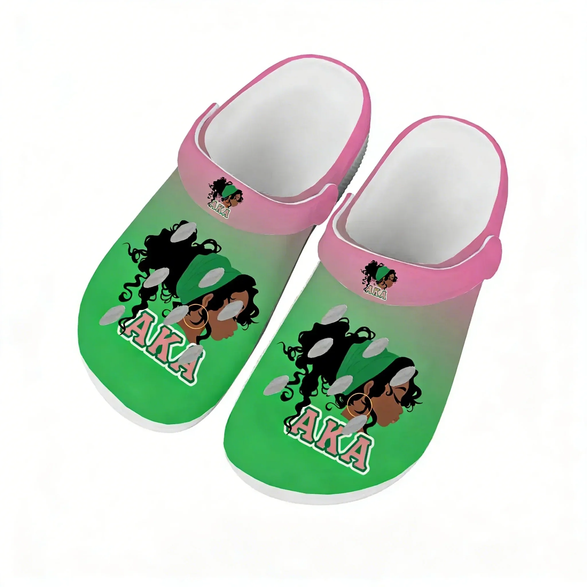 

A-Alpha K-Kappa A-Alpha Water Shoes Mens Womens Comfortable Home Garden Clogs Customizd Sandals Beach Breathable Hole Slippers