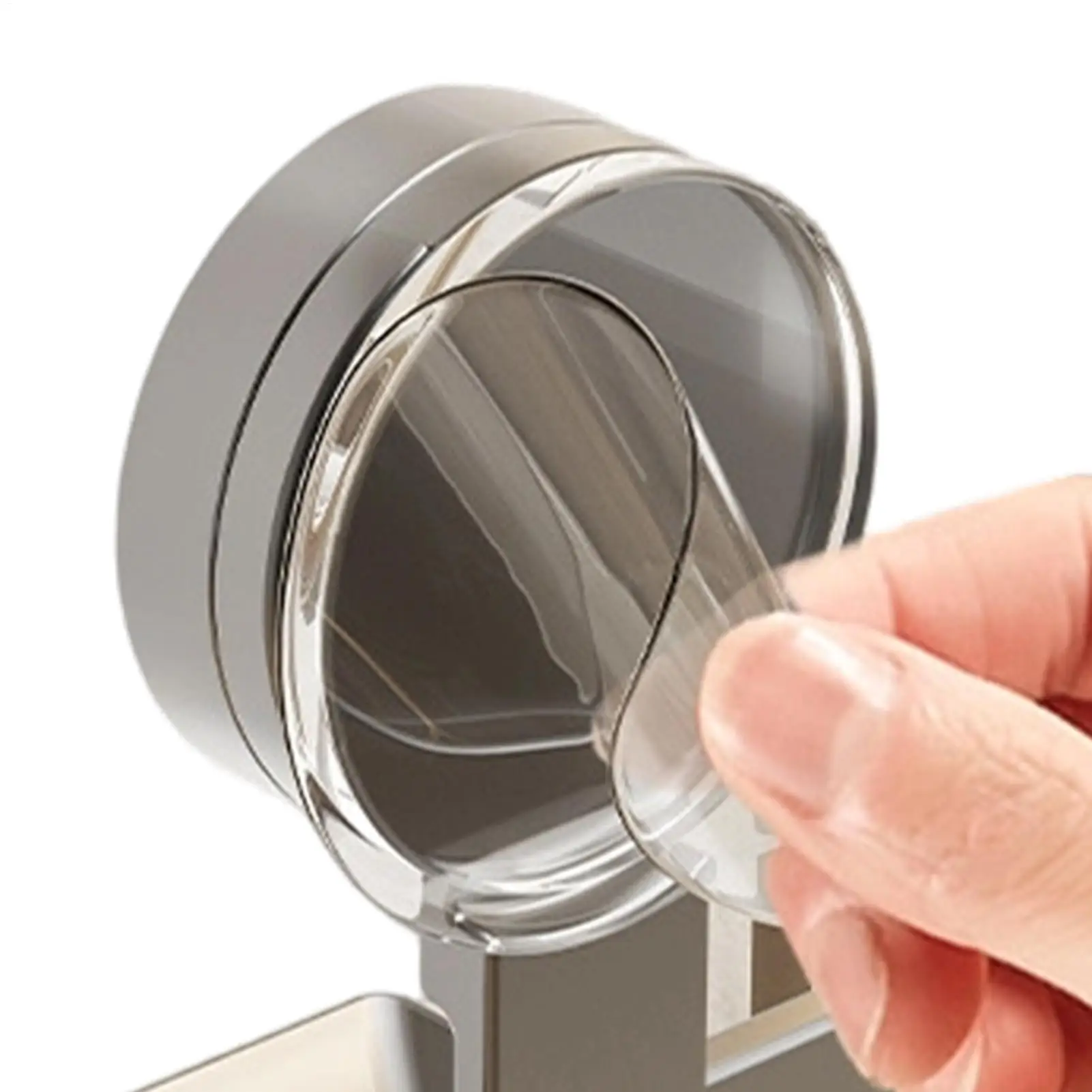 Soap Dish Suction Cup Removable Self Draining Waterproof Wall Mounted Wall Suction Soap Box For Home Bathroom Laundry Room