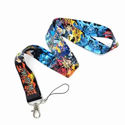 Cartoon Yu-Gi-Oh! Key Lanyard ID Badge Holders Animal Phone Neck Straps with Keyring Phone Accessories D094