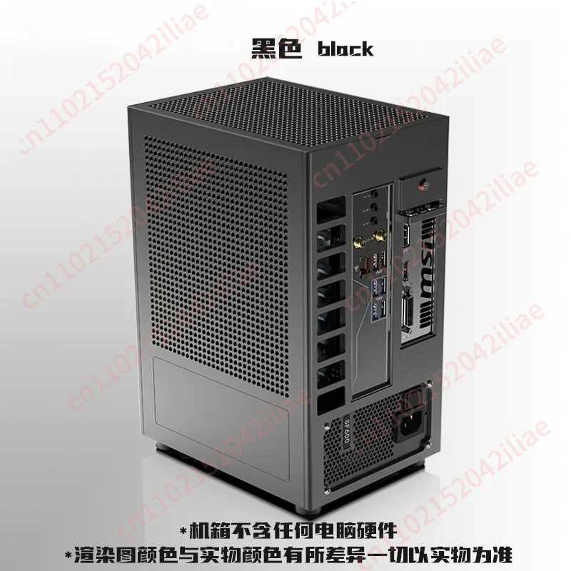 F1-SFX ITX Small Chassis - 7.9 liters, supports SFX power supply, double-sided heat dissipation opening inverted structure
