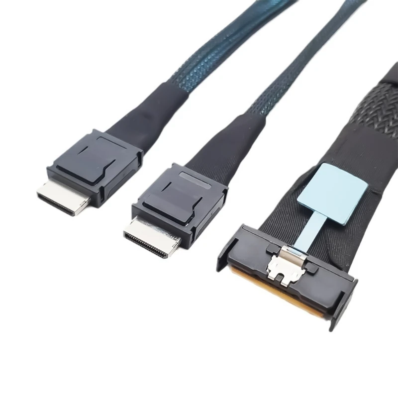 

Server Data Cable MCIO 8i 74Pin to Twin SFF 8611 Interfaces Converter for Fast Data Transmission Highly Quality