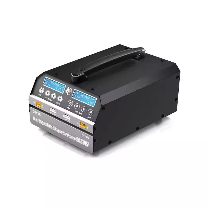 

SKYRC PC1080 двухканальный высокомощный сельскохозяйственный Аккумулятор для гоночного FPV дрона