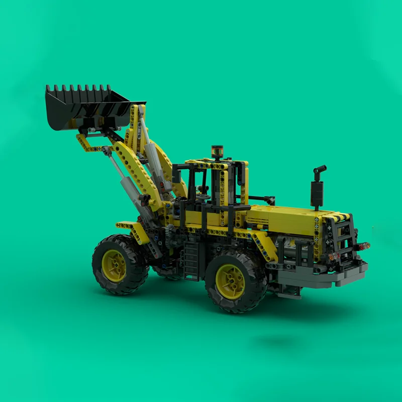 ตัวต่อ MOC เทคนิคอล รถตักหน้า 2 0 จำนวน 985 ชิ้น ของเล่นตัวต่อแบบประกอบเอง ของขวัญคริสต์มาส DIY สร้างสรรค์ ของขวัญวันเกิดสำหรับเด็ก