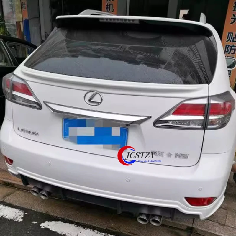 Car ABS Plastic Wing Rear Trunk Spoiler For Lexus RX200 RX270 RX350 RX Series 2013 - 2016