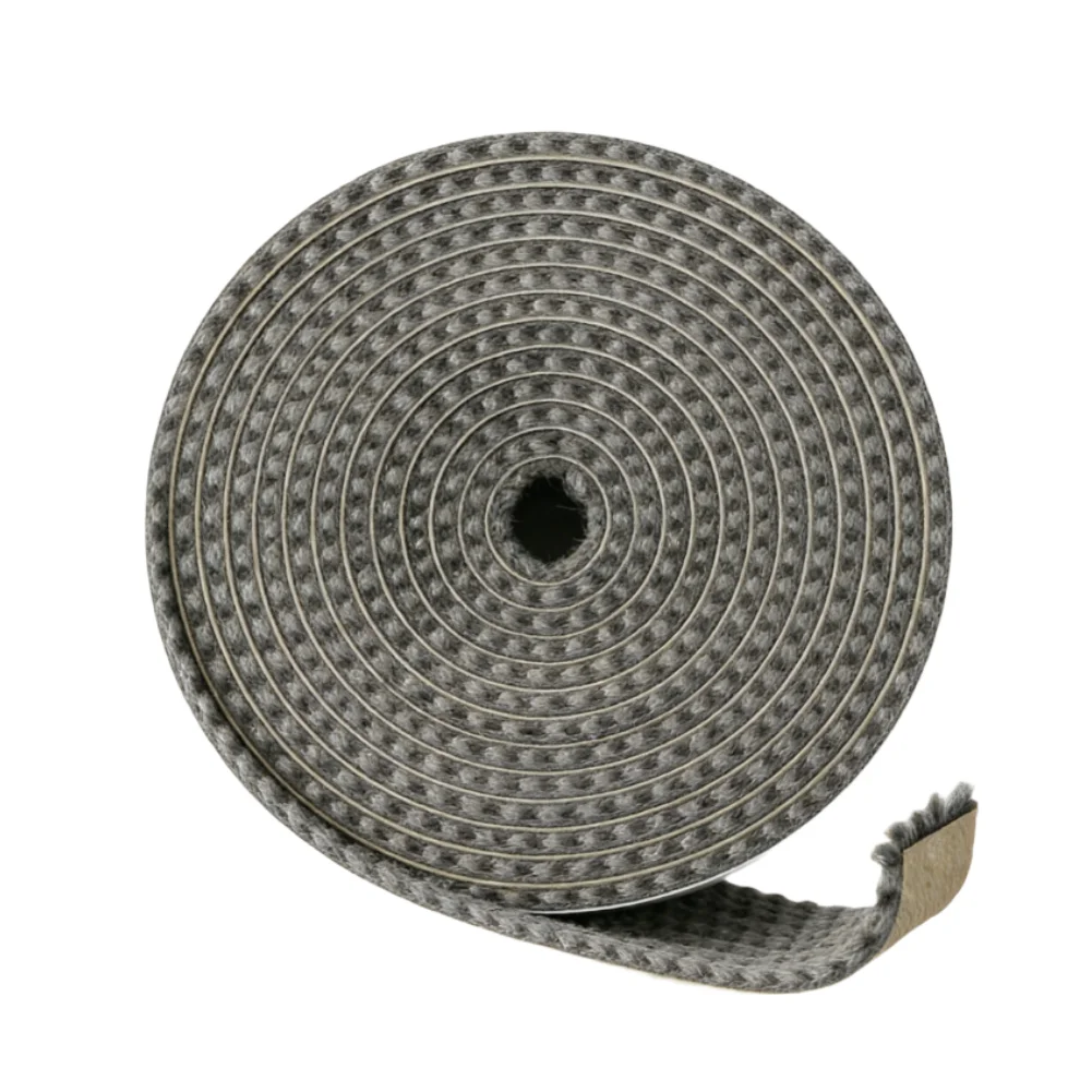 3 Piece Gasket Rope Replacement Set for Wood Stoves Pellet Stoves and For Fireplaces Compatible with Standard Door Gaps
