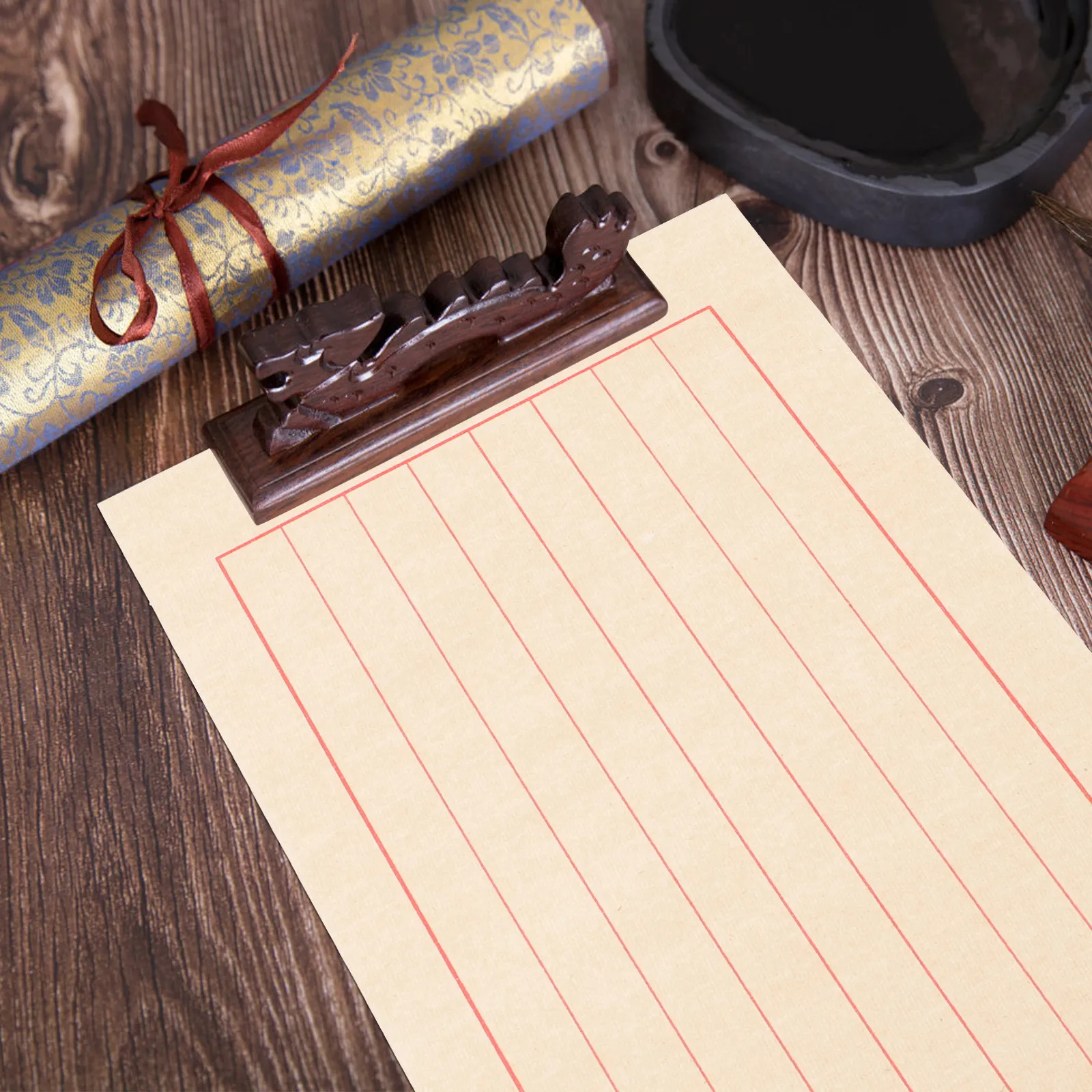 50Sheets Calligraphy Paper for Writing Professional Chinese Calligraphy Paper Sheets Smooth Delicate Texture Ideal for Daily