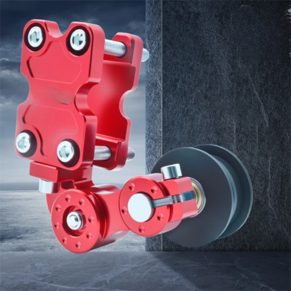 

Aluminum Alloy Motorcycle Chain Adjuster High Performance Adjustment Chain Tensioner Easy To Install Wear-Resistant