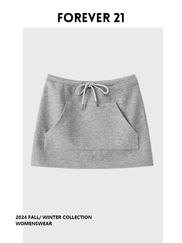 

Новая модель юбки-шорти Forever 2 Simple Sle: повседневная, однотонная, уникальная, средней длины, для весенних поездок на работу, больших размеров