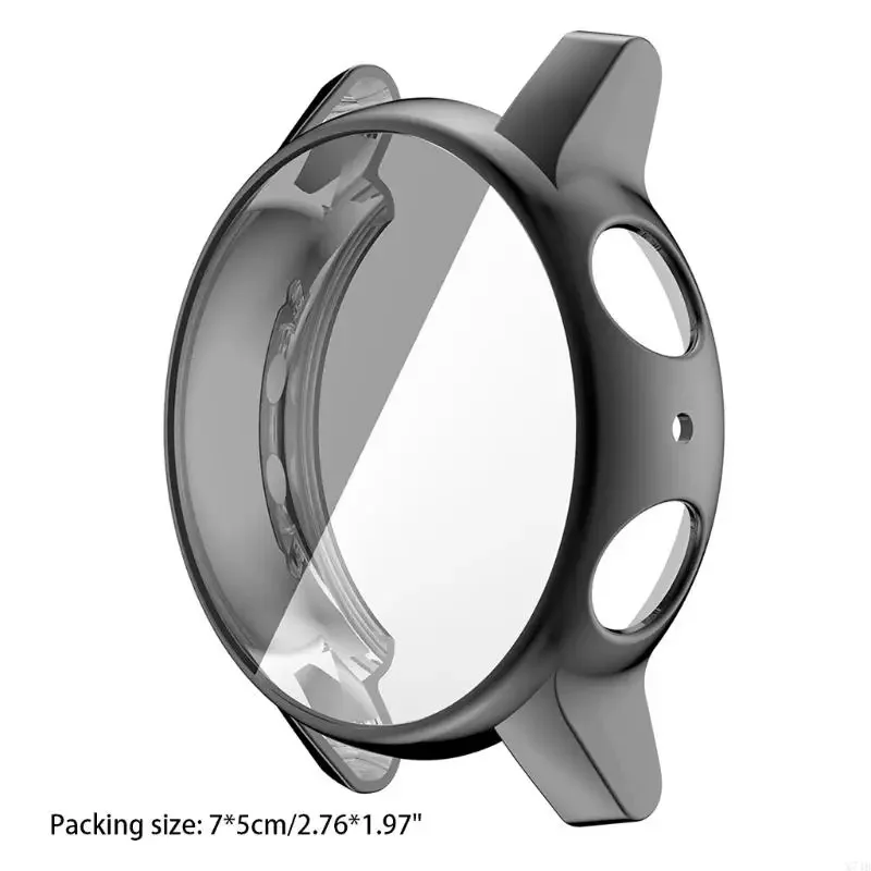 Screen Protector for Case for 360 3rd Gen Watch Full Coverage Thin TPU Plated Cover