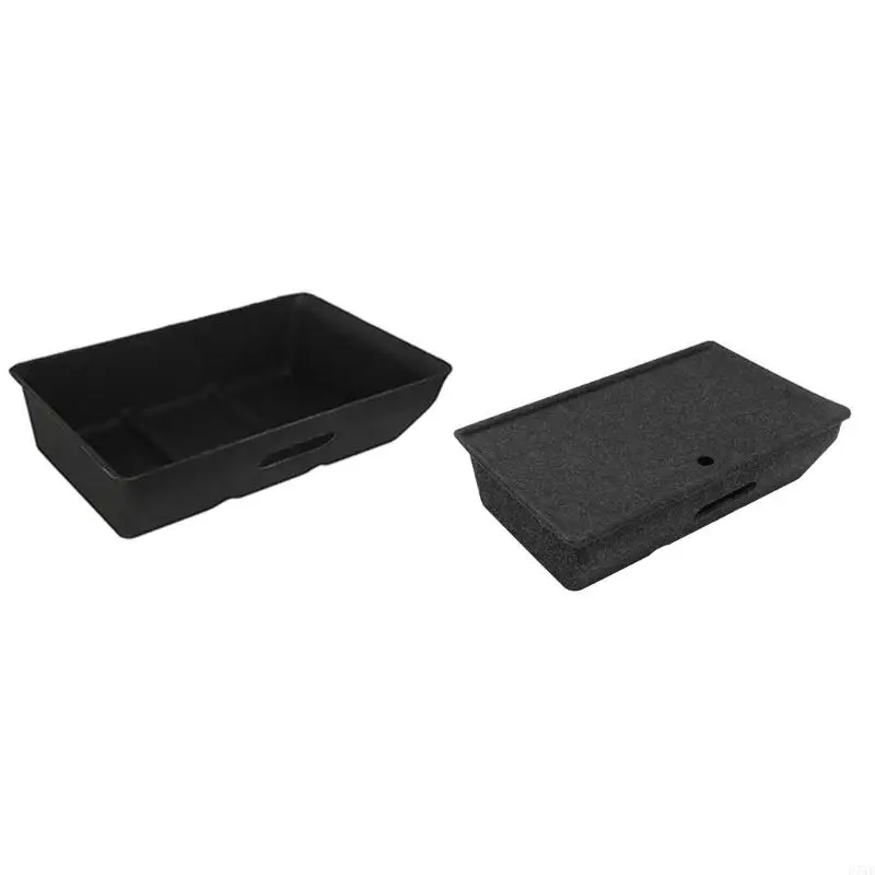 

U75E For Car 3/Y Under Storage Box with Lid Tray High Capacity-Decor