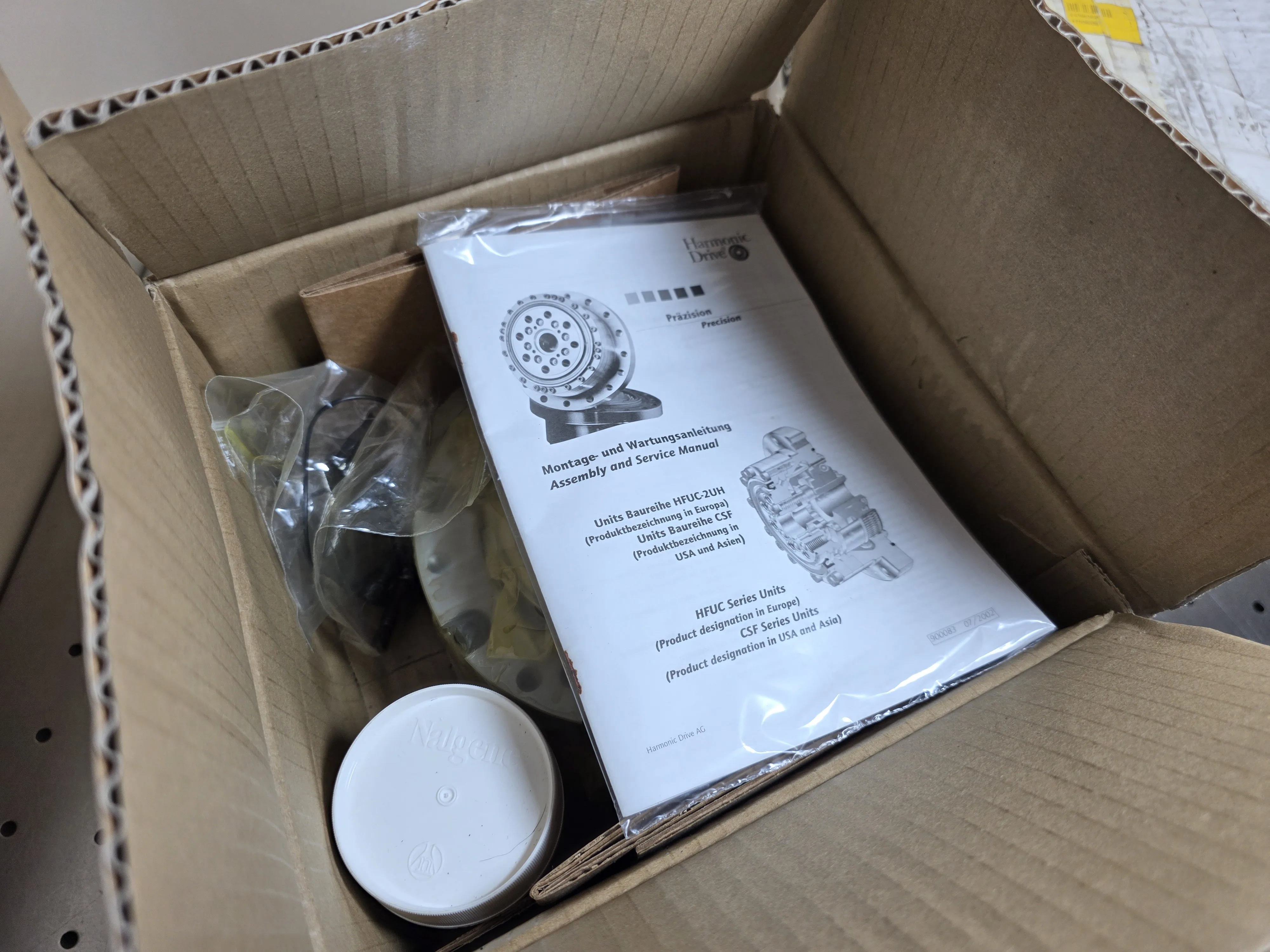 2025 HarmonicDrive Redutor de engrenagem harmônica HFUC-40-100-2UH-SP novo em estoque