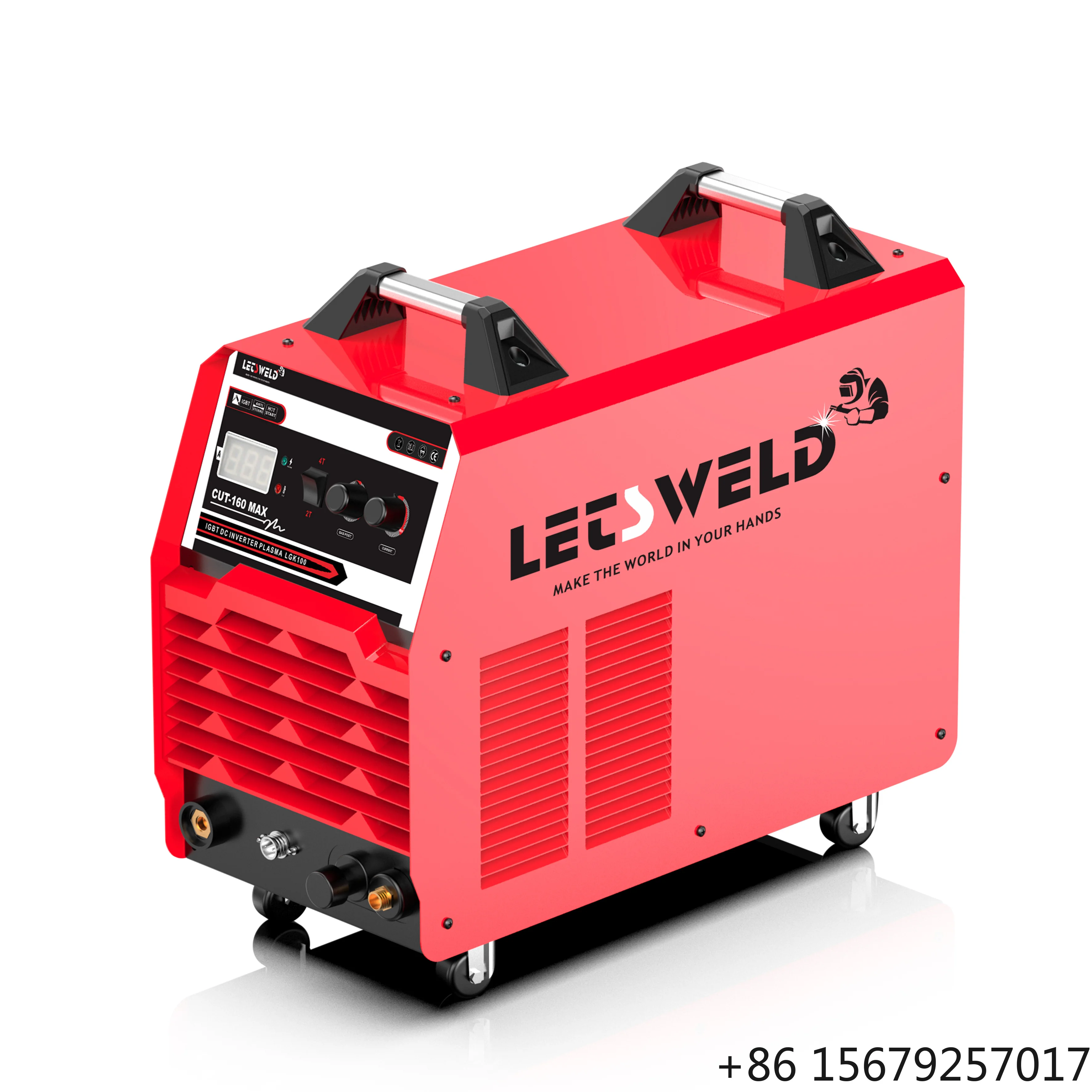 LETSWELD New Plasma Cutter Without Air Compressor 80A-160A 29KVA 30-50mm Cutting Thickness 6500mm/min 220/380/440V