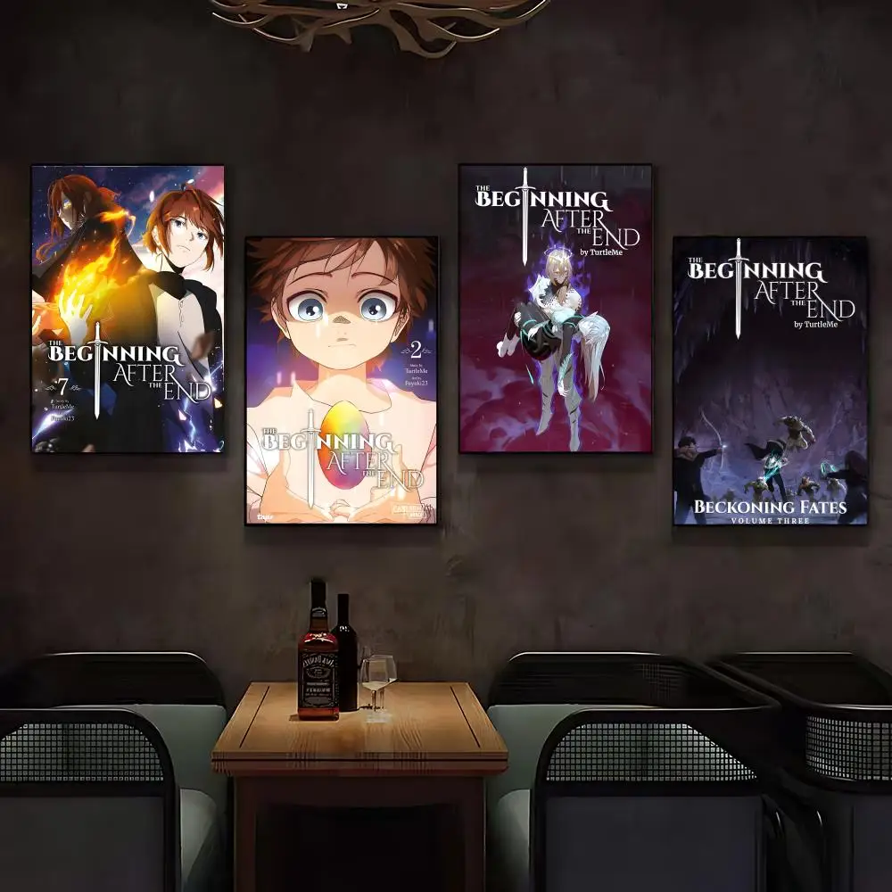 anime The Beginning After the End Poster Posters Anime Room Decor Decoration Movie Backpack Wall Interior Music Wall Art