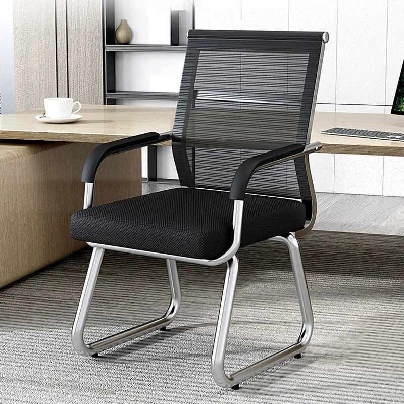 Comfortable office chair, sedentary computer, simple modern home meeting room staff, student backrest seat