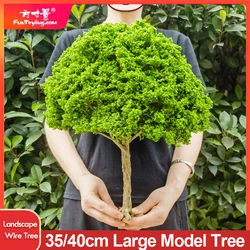 35/40cm exquisite Modell Draht Baum Simulation Baum 1/18 Miniatur Modell Baum Zug Eisenbahn Layout Landschaft Garten Dekoration