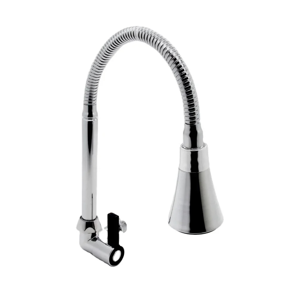 YYHC-Low Price Single Handle Flexible Pull Down  Wall Mount Kitchen Faucet For Kitchen