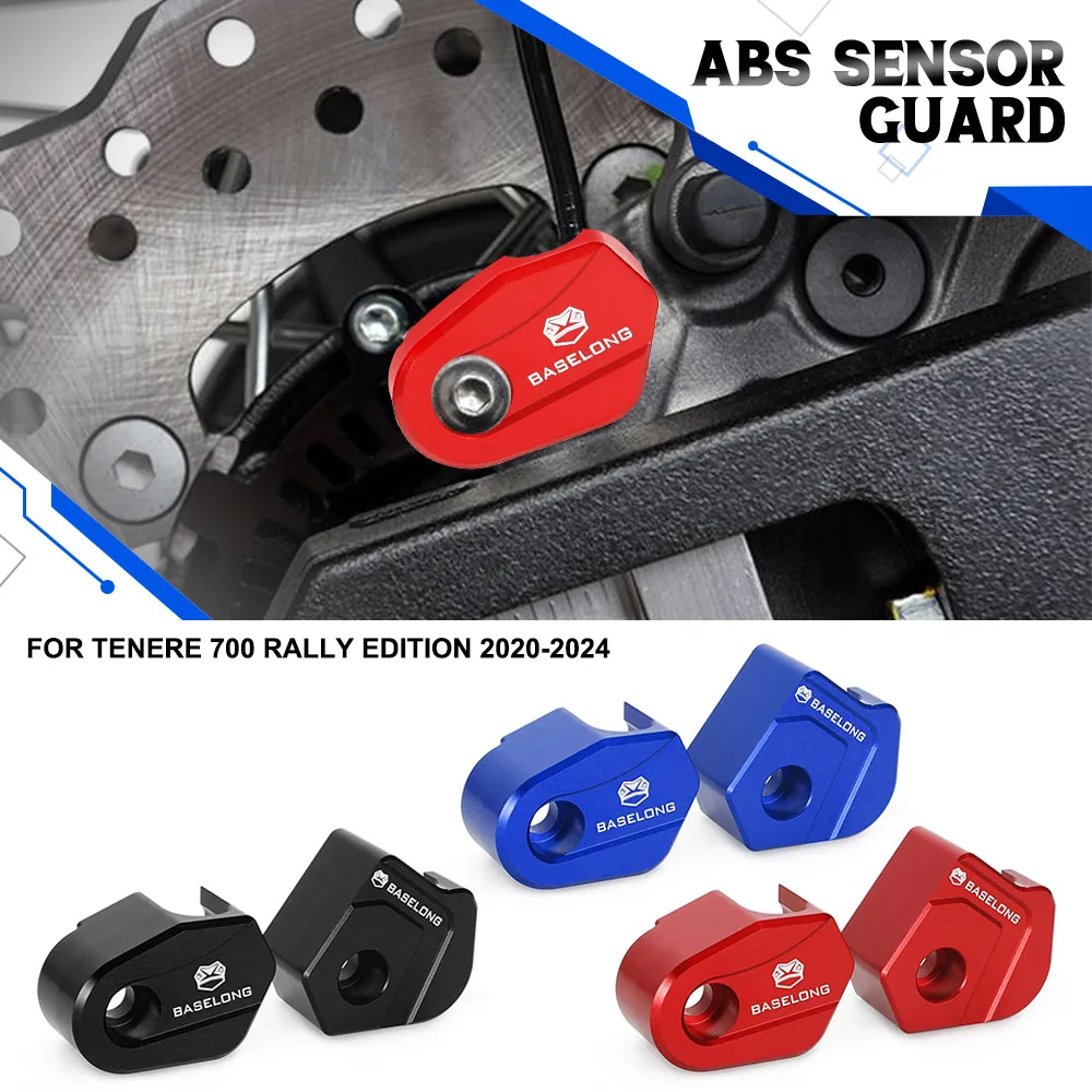

Front/Rear Wheel ABS Sensor Protection Cover Cap Guard Protector Tenere700 Rally Edition 2019 -2023 2024 For Yamaha Tenere 700
